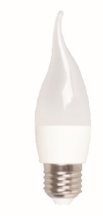 LED candle bulb C37 tip-6W