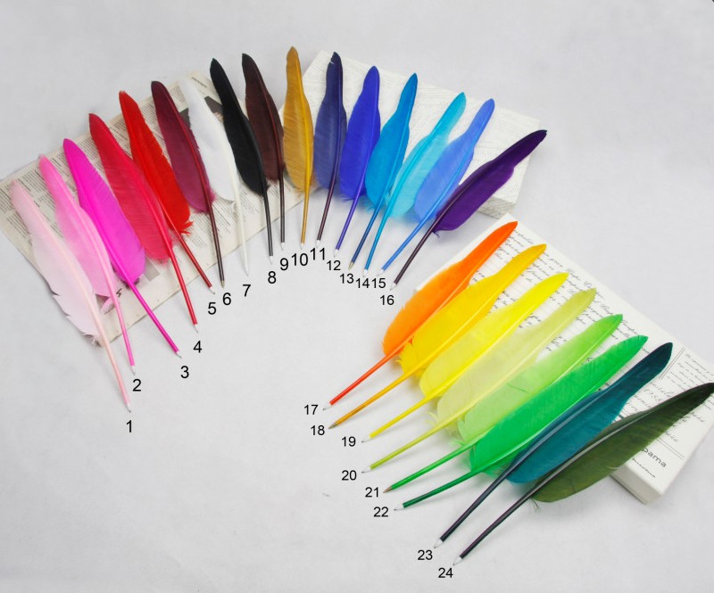 13" Good Quality Real Feather Quill Pen 13" Good Quality Real Feather Quill Pen