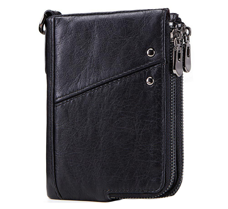 Four color options of this RFID blocking wallet 